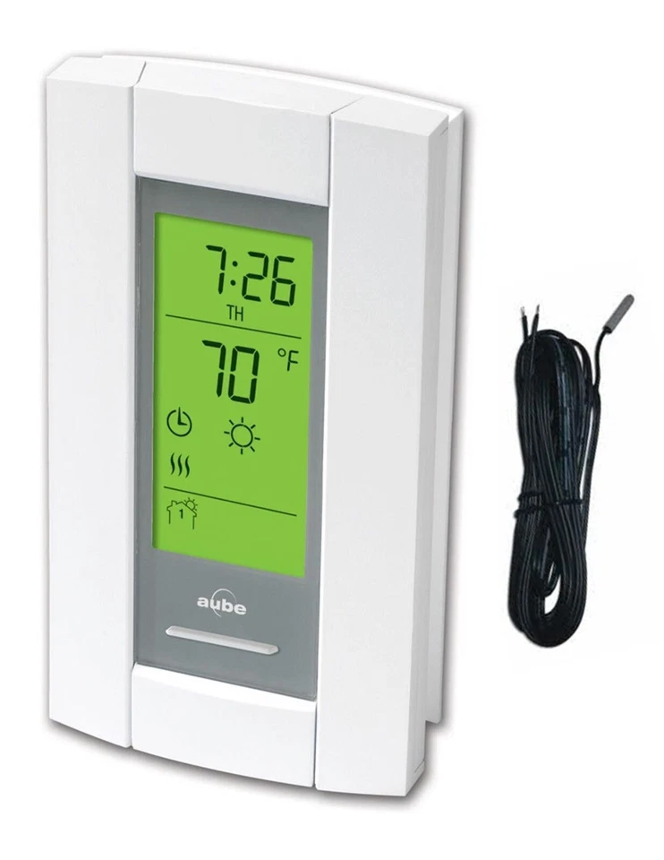 Electric Tile Radiant Warm Floor Heat Heated Kit, Mat with Prog Thermostat 120 V - Image 4 of 4