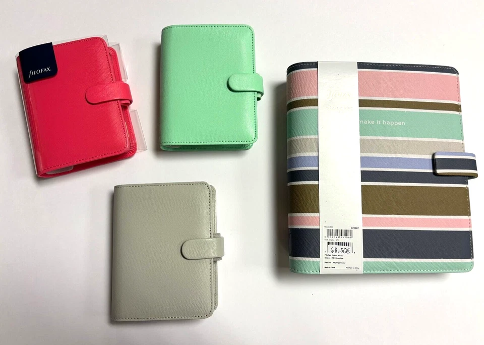 Filofax Pocket / DIN A5 Saffiano Terminplaner Organiser wählbar NEU