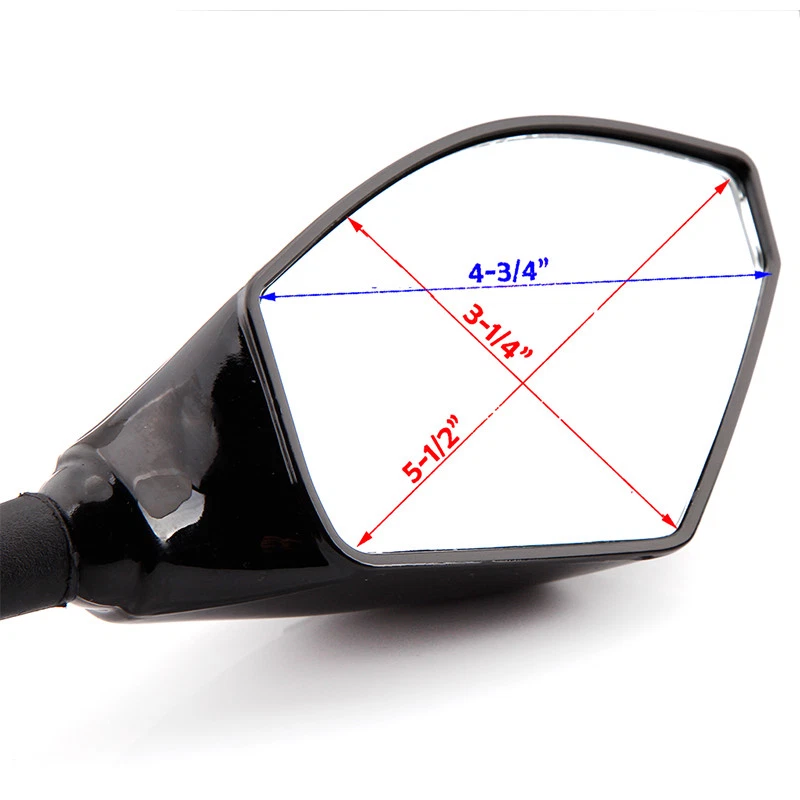 2x Sport Side Mirrors w/ LED Turn Signal For DUCATI 97-07 ST2 ST3 ST3S ST4 ST4S - Image 3 of 4