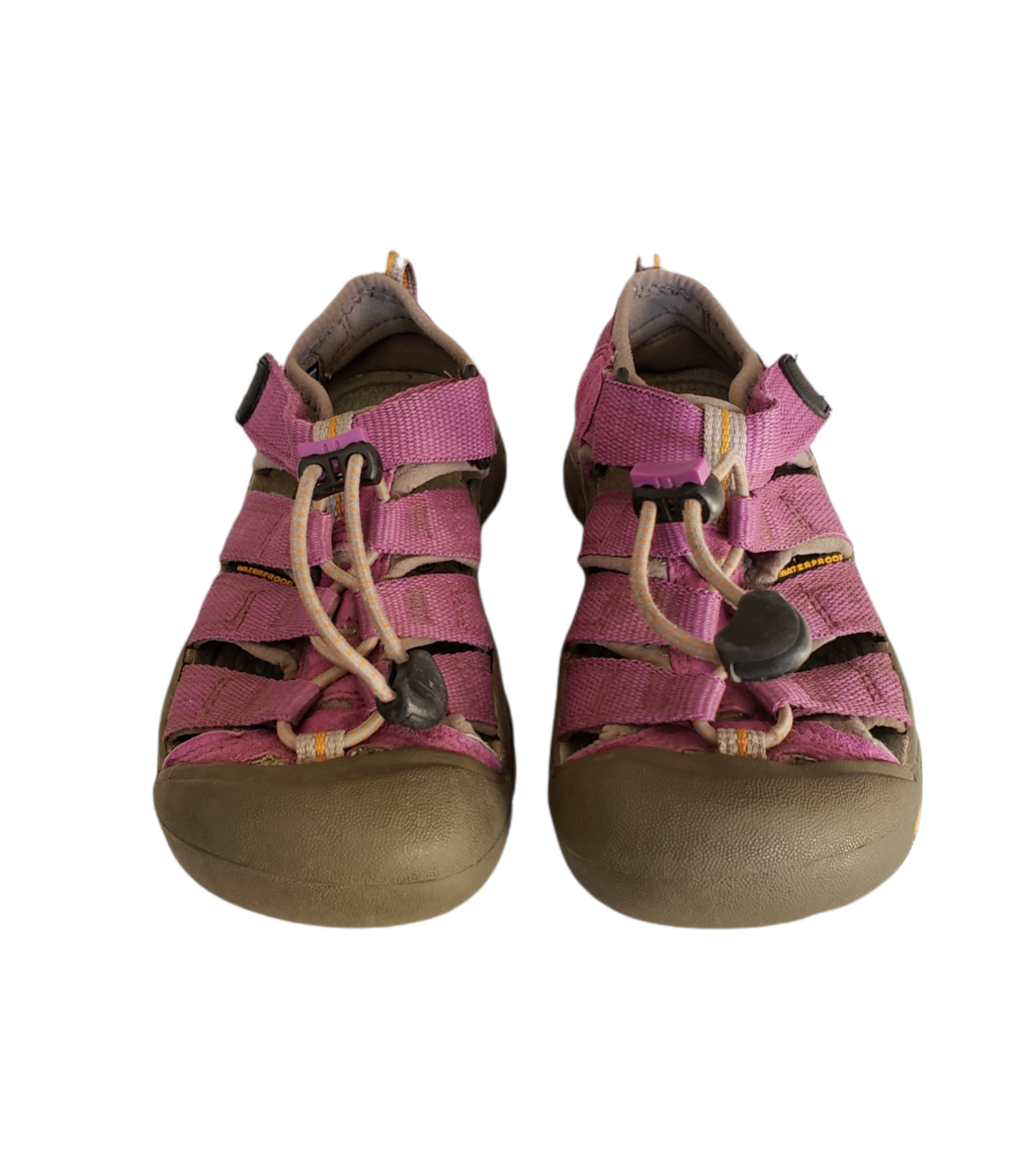 Sandali da trekking sportivi impermeabili rosa malva KEEN NEWPORT H2 per bambina taglia 13