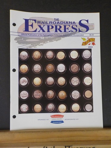 Railroadiana Express 2004 Autumn When the Mail Rode the Reading