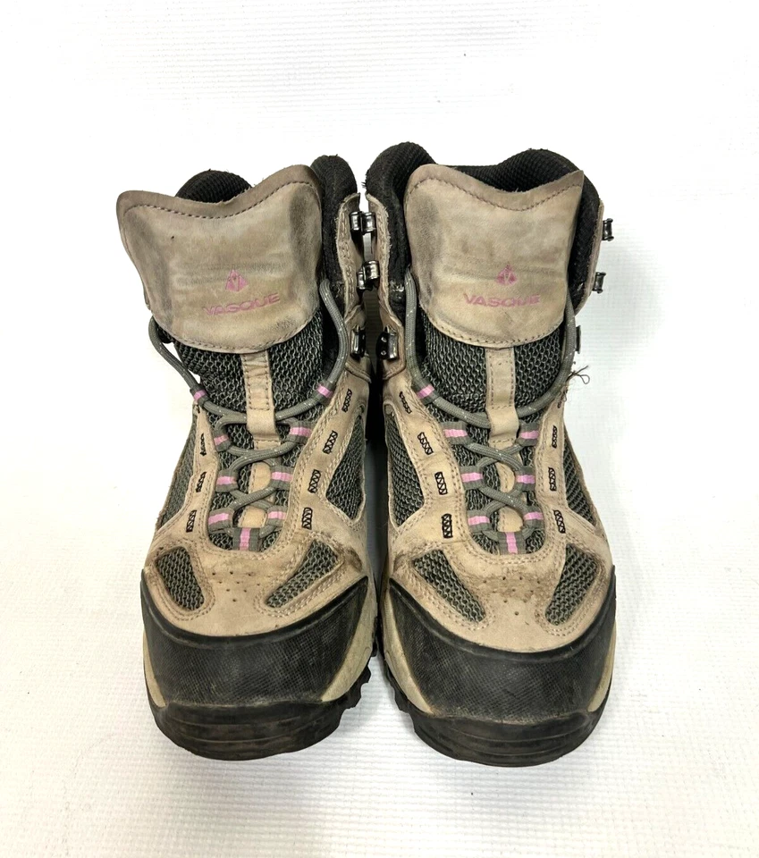 Botas Vasque GORE-TEX Senderismo Senderismo Gris Rosa Media Pantorrilla Para Mujer 9 Bonitas Foto 2 de 4