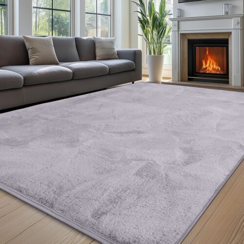 Shaggy Rug Soft Thick Anti Slip Fluffy Rug Living Room Bedroom Carpet Runner Rug - Picture 2 of 43