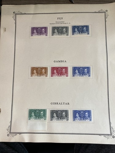 Great Britain 1937 Coronation Issues - Picture 8 of 21