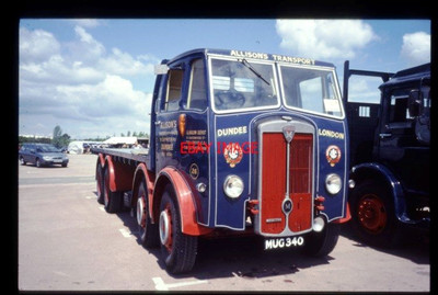ORIGINAL 35mm SLIDE ALLISONS MAUDSLAY MERITOR REG MUG 340