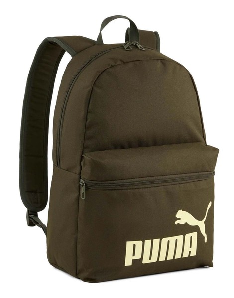 Puma Phase Backpack Rucksack Rucksack Dark Olive - Gold Moon OlivgrüN Neu-image