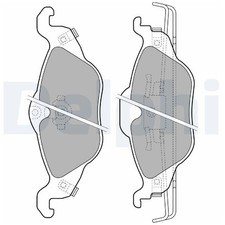 Satz Bremsbeläge Bremsklötze vorne für Opel Astra F T92 G F70 T98 F35 | 23881
