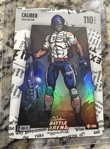 2026 Bo Jackson Battle Arena-Caliber-HBF-27-Headlines BattleFoil-Caleb Williams