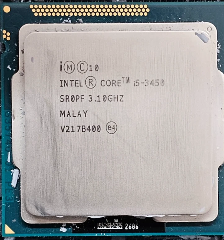 CPU売ります（ Intel i5 3450 3.10 GHz） Intel Core i5-4430 Desktop Processor (3.0 GHz, 4 Cores, LGA 1150