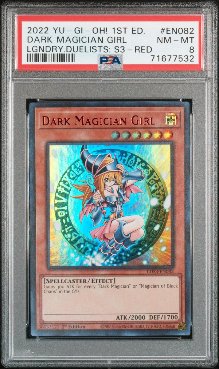Dark Magician Girl Yu-Gi-Oh! TCG Professional Sports Authenticator