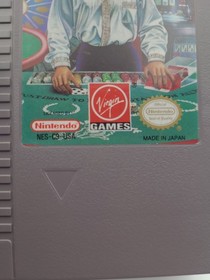 Nintendo NES Caesars Palace Authentic  Virgin Games Cartridge Only