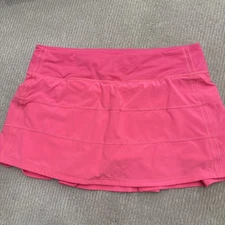 Lululemon Pace Rival Skirt Skort Size 8 Tall Pickleball Tennis Golf Athleisure