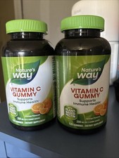 Nature  s Way Vitamin C 120 Gummies, Supports Immune Health Exp10/26 Two Pack