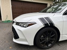 Toyota Avalon Fender Stripe Decals Hash Mark Racing Stripes Vinyl Graphics