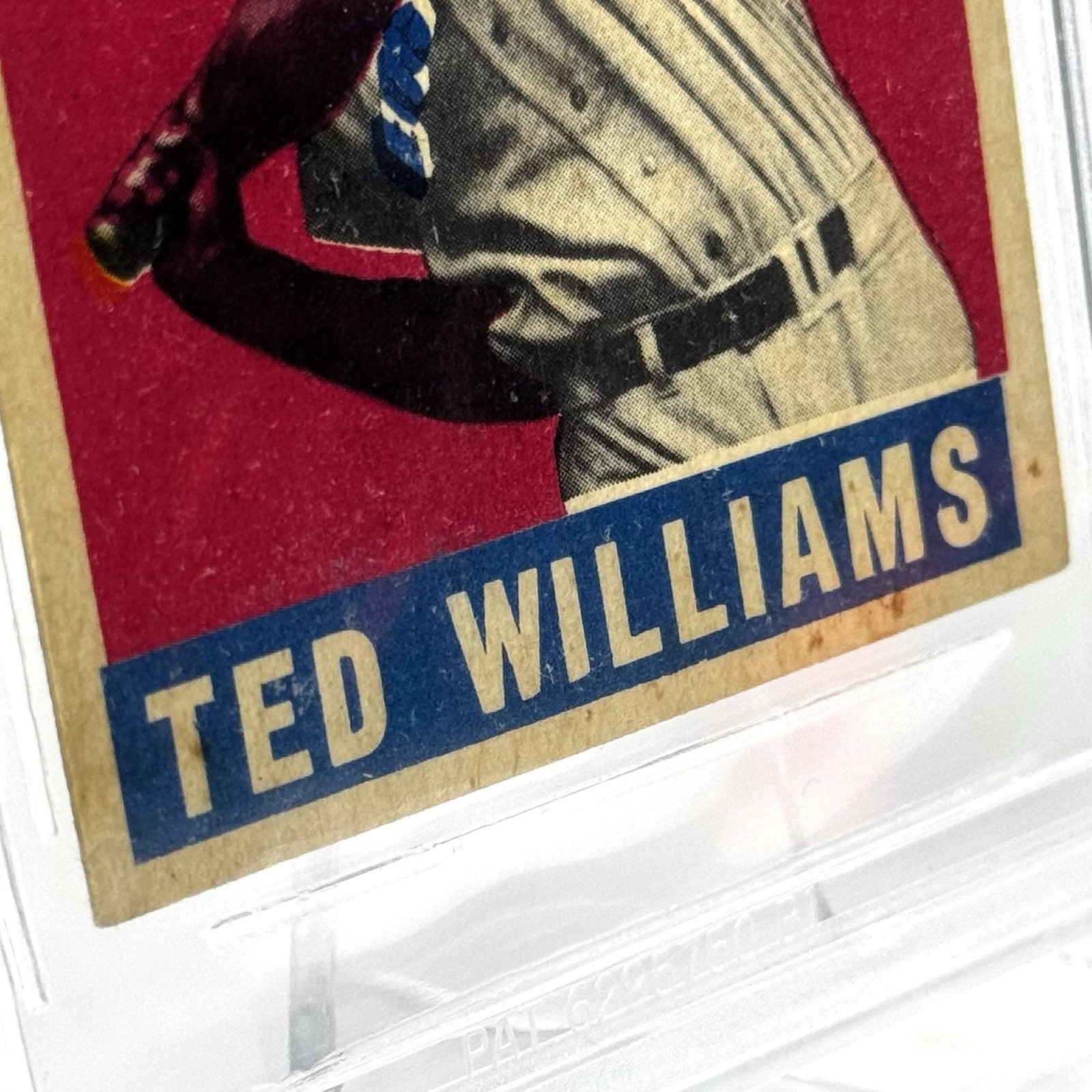 1948-49 Leaf Baseball TED WILLIAMS #76 Beckett BVG 6 HOF view 6