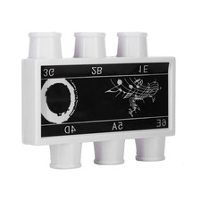 Durable Plastic Tuner Pitch Pipe Tones E B G D A E With A Carring Case