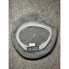 Kangol Gray Wool Beret Hat
