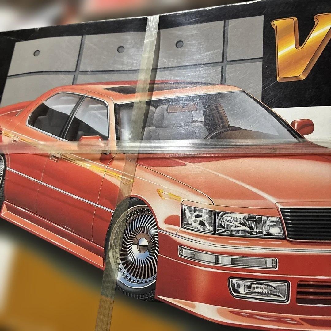 Aoshima LEXUS LS400 1989 VIP Car 1/24 Plastic Model Kit Toyota