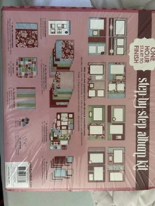 ¡Kit de álbum paso a paso! Crea el tuyo propio en 1 hora nuevo precintado ver descripción Foto 3 de 4