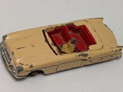 Vintage 1953 Budgie Packard Convertible No. 14 England Diecast TAN