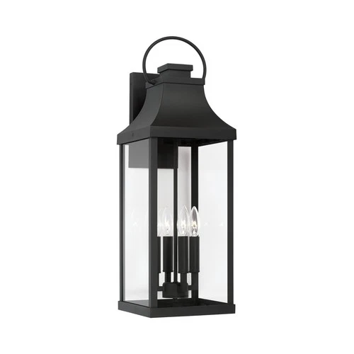 Capital Lighting Bradford 9" Wall Lamp - Black 4-Light - Picture 1 of 4