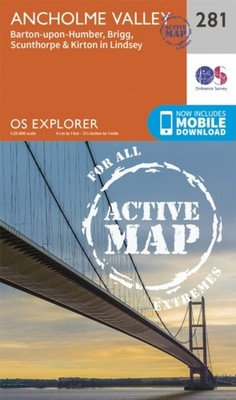 OS ACTIVE 281 ANCHOLME by Ordnance Survey Map Self Help Business