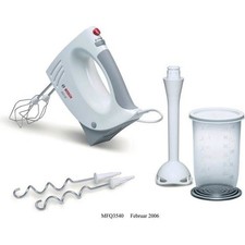 BOSCH MFQ3540 Blanc Batteur électrique et mixeur plongeant - 450W