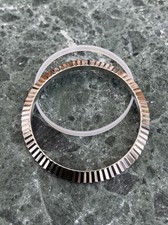 Premium Fluted Bezel With Gasket - For 41mm Rolex Datejust 126300 126333 126334