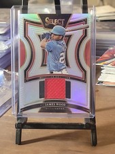 2025 Panini Select Baseball #SS-JW James Wood Selective Swatches Relic Nationals