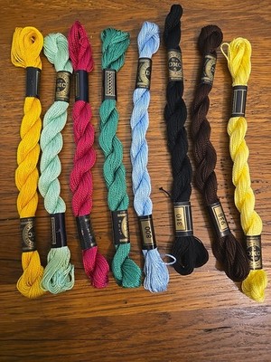 Lot Of 6 DMC #5 Pearl Cotton Thread - Pick Color - Discounts