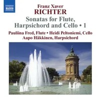 Sonaten FüR FlöTe,Cembalo & Cello Vol.1 | Franz Xaver Richter | Audio-Cd | CD