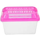 Portable Plastic Fish Tank Small Turtle Aquarium and Ponds Office