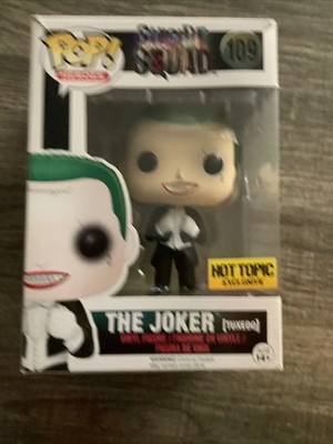 Funko Pop Heroes Suicide Squad The Joker Hot Topic Exclusive #109 DAMAGED BOX