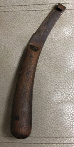 RARE WW2 GERMAN ARMY CAVALRY HORSESHOE FARRIERS HOOF KNIFE ORIGINAL