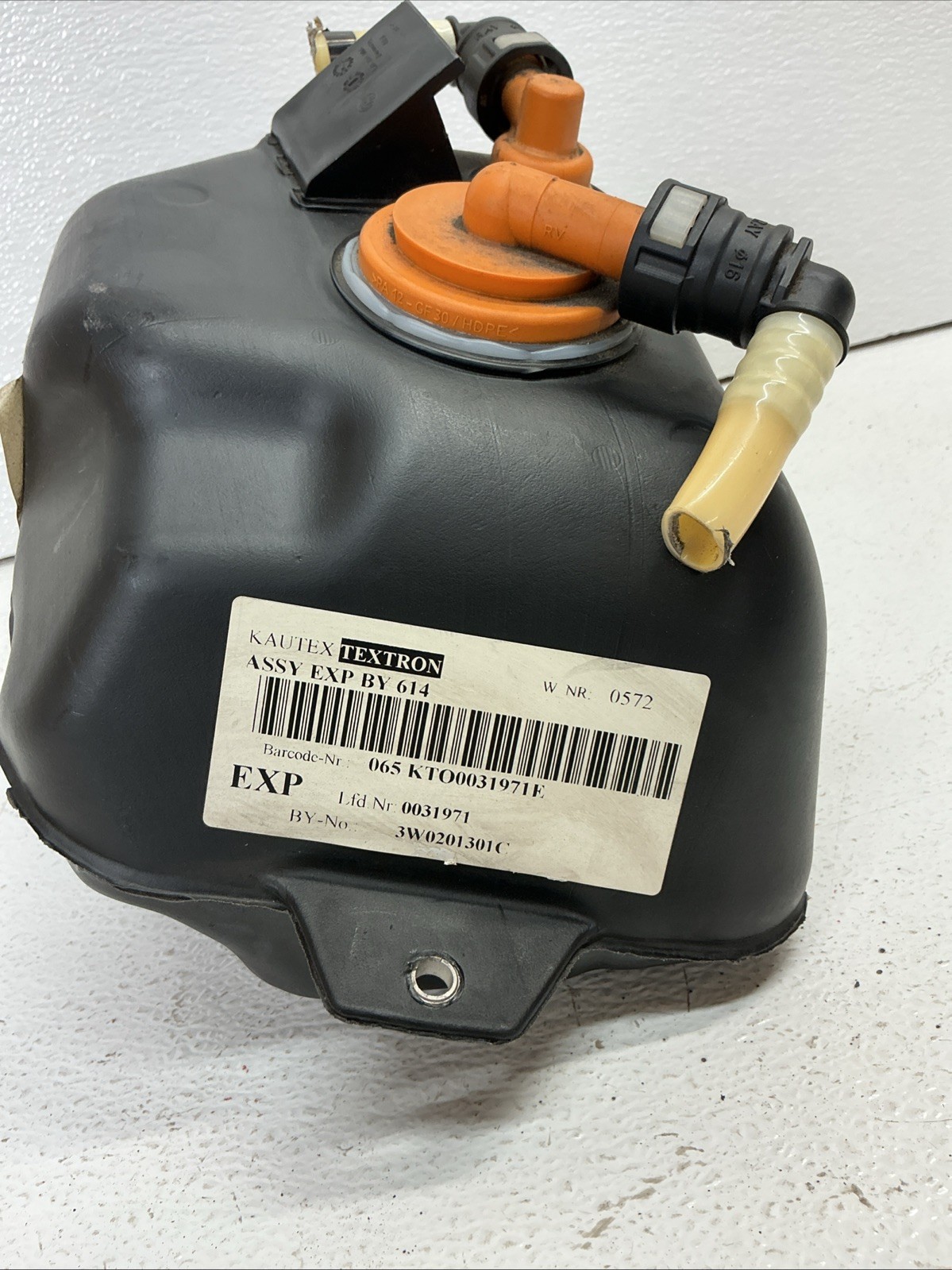 03-12 Bentley Continental GT Flying Spur Fuel Expansion Tank Reservoir OEM