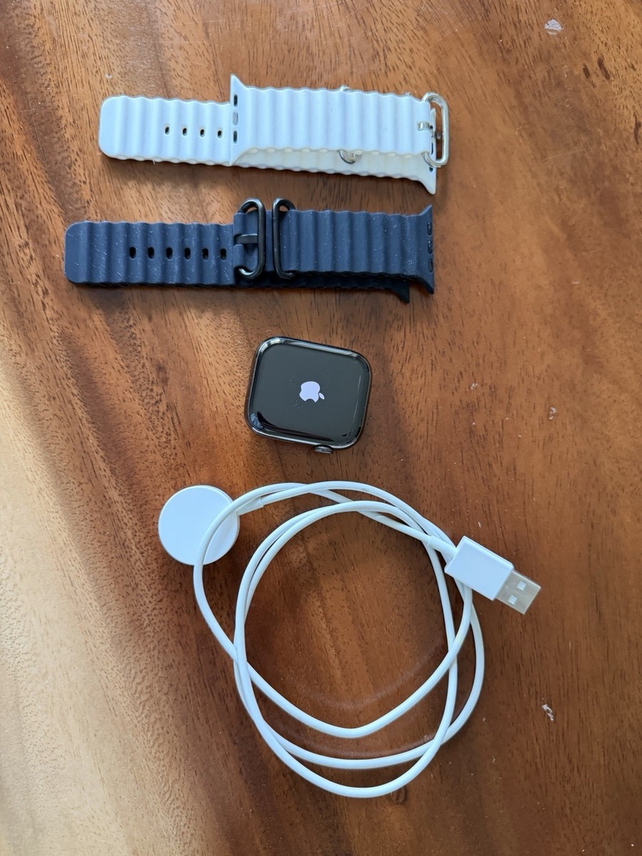 Apple Watch Series 7 GPS Cellular 45mm Graphite Stainless Steel 