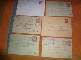 lot de carte postale ancienne