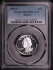 1994-S Silver Washington Quarter PCGS PR-70 DCAM