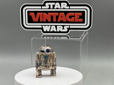 Vintage Custom Star Wars Figure R2-D2 Dagobah Sticker 3.75  Kenner
