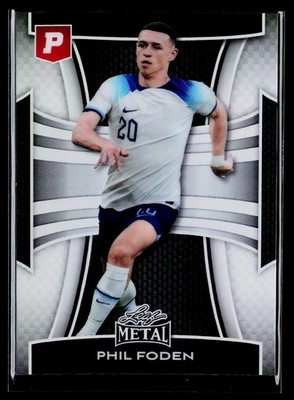 2025 Leaf Metal Pristine #414 Phil Foden Prismatic Silver /50