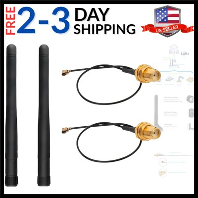 2 Pack 915MHz LoRa Antenna Indoor 3dBi Gain for Meshtastic LoRa Long Range An...