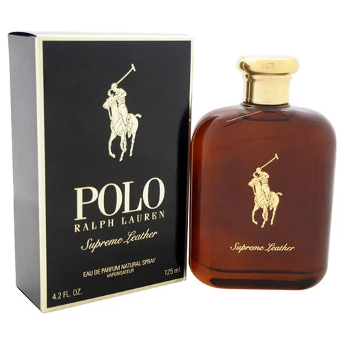 Polo Supreme Leather 4.2oz Ralph Lauren men EDP /New In Box/Rare SEALED