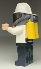 Lego sh320 SECURITY GUARD (Fire Helmet) Batman Movie Minifigure FAST SHIPPING!