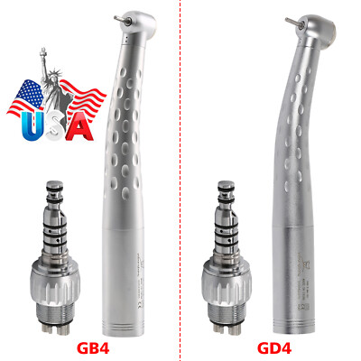 Dental High Speed Handpiece Standard/Big Head + 4H Quick Coupler 360° Tz
