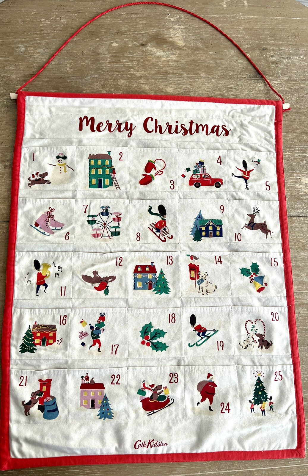 cath-kidston-christmas-village-fabric-pocket-advent-calendar-ebay
