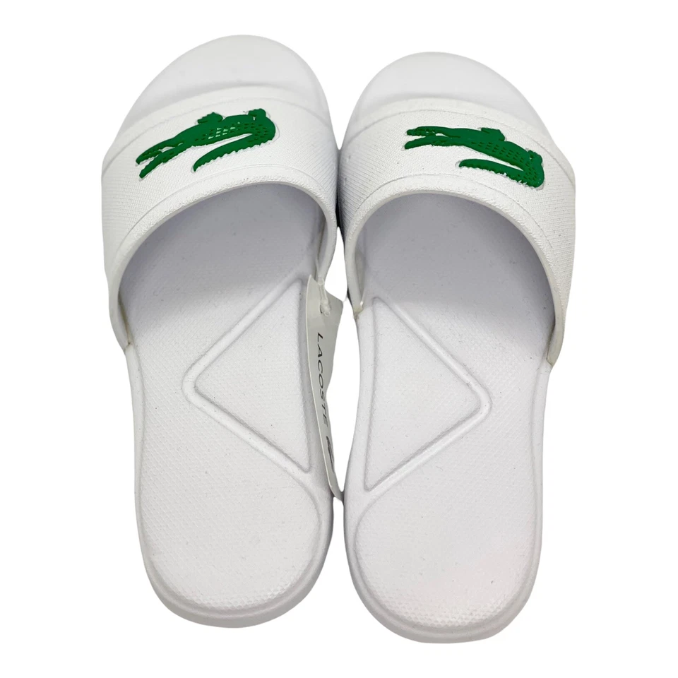 Toboganes sintéticos Lacoste Kids L.30 - blanco/verde - varias tallas - 7-37CUC0011 Foto 4 de 4