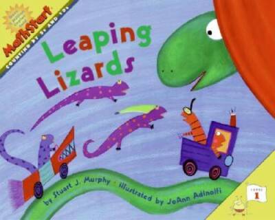 Leaping Lizards (MathStart 1) - Paperback By Murphy, Stuart J. - VERY GOOD