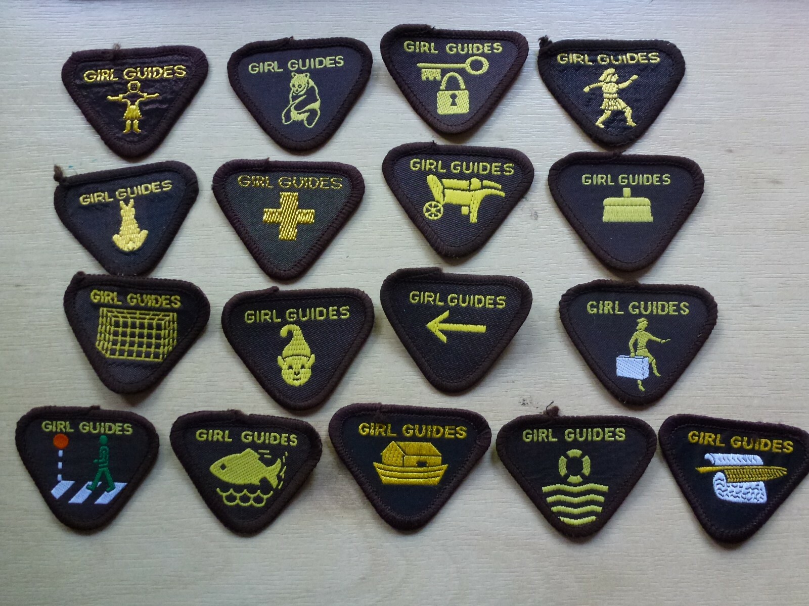 Girl Guides Brownie Interest Badges Pre 1994 Various eBay