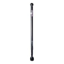 SK8POLE Longboard Land Paddle Aluminum Pusher Pole 33" to 6' 2" Black