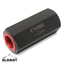 Hydraulic In-Line Check Valve, 13 GPM, 5000 PSI, #8 SAE Ports